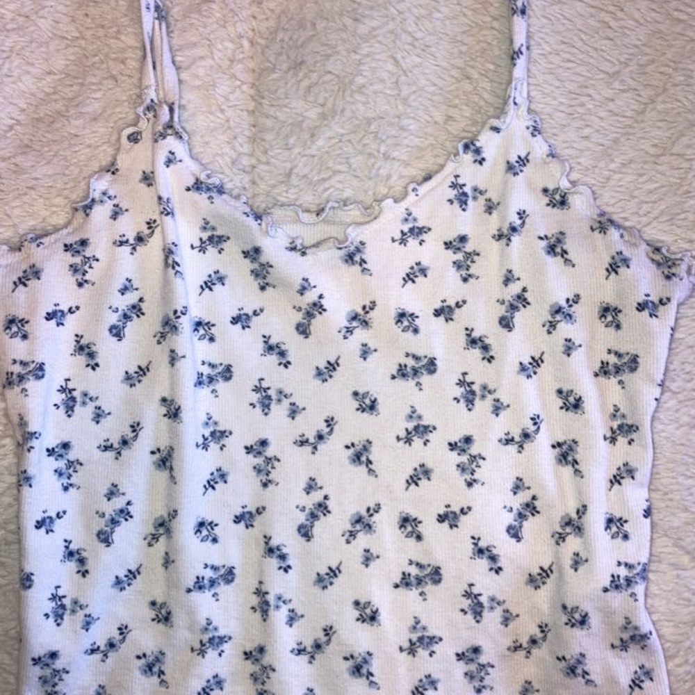 Floral Hollister Tank Top